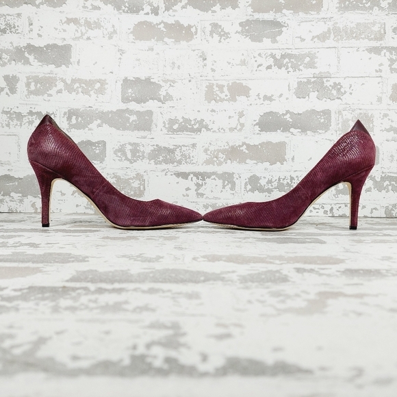 Elegant Burgundy Heels - Picture 7 of 12